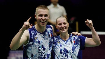 Sejarah Baru Badminton: Gicquel/Delrue Bawa Prancis Juara Dunia